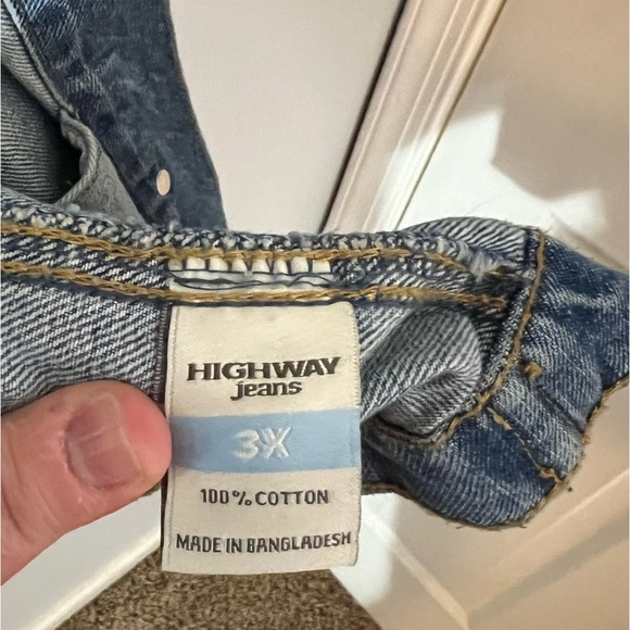 Woman’s Highway Premium Denim Jeans Jacket Size 3X - Picture 4 of 4